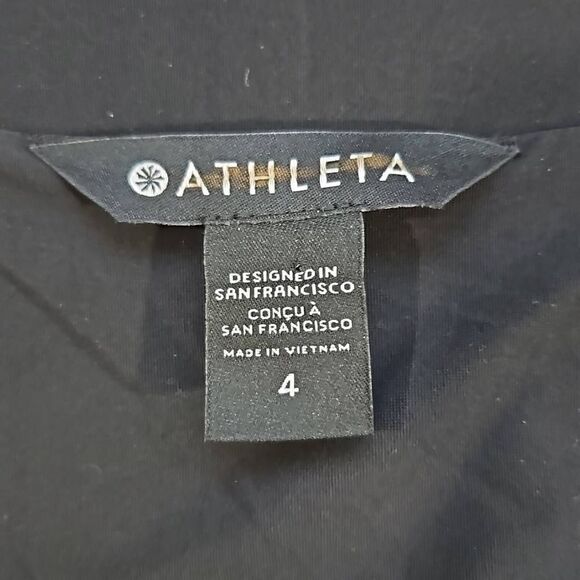 Athleta Avenue Blazer Black Womens Size 4 NWOT - Picture 2 of 10
